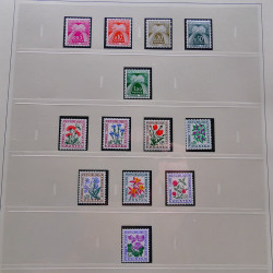 Collection timbres de France 1960-1969 neuf** complet en album Safe.
