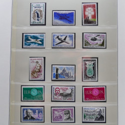 Collection timbres de France 1949-1962 neuf** complet en album Lindner.
