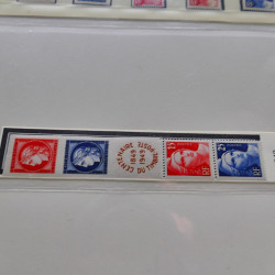 Collection timbres de France 1949-1962 neuf** complet en album Lindner.