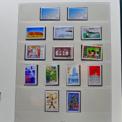 Collection timbres de France 1989-1997 neuf** complet en album.