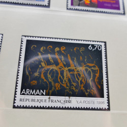 Collection timbres de France 1989-1997 neuf** complet en album.