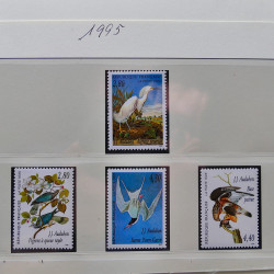 Collection timbres de France 1989-1997 neuf** complet en album.