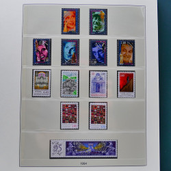 Collection timbres de France 1989-1997 neuf** complet en album.