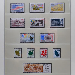 Collection timbres de France 1989-1997 neuf** complet en album.