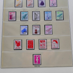 Collection timbres de France 1989-1997 neuf** complet en album.