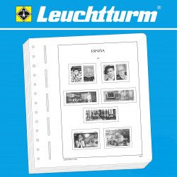 Leuchtturm feuilles préimprimées SF Espagne 2025.
