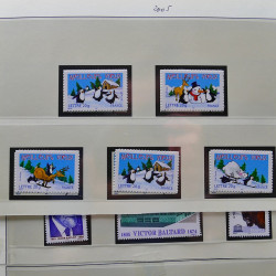Collection timbres de France 1998-2005 neuf** complet en album.