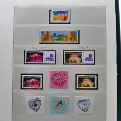 Collection timbres de France 1998-2005 neuf** complet en album.