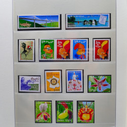 Collection timbres de France 1998-2005 neuf** complet en album.