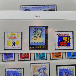 Collection timbres de France 1998-2005 neuf** complet en album.