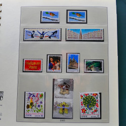 Collection timbres de France 1998-2005 neuf** complet en album.
