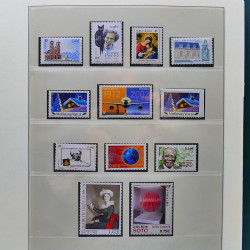 Collection timbres de France 1998-2005 neuf** complet en album.