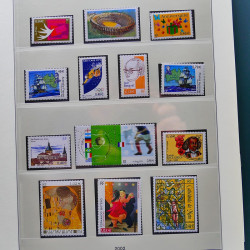 Collection timbres de France 1998-2005 neuf** complet en album.