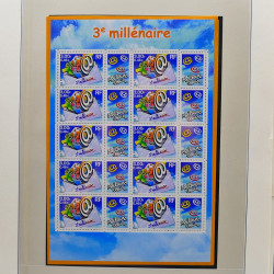 Collection timbres de France 1998-2005 neuf** complet en album.