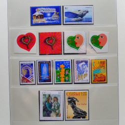 Collection timbres de France 1998-2005 neuf** complet en album.