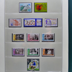 Collection timbres de France 1998-2005 neuf** complet en album.