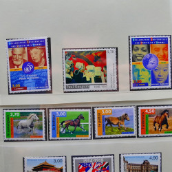Collection timbres de France 1998-2005 neuf** complet en album.