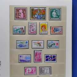 Collection timbres de France 1967-1981 neuf** en album.