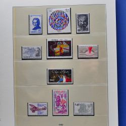 Collection timbres de France 1967-1981 neuf** en album.