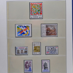 Collection timbres de France 1967-1981 neuf** en album.
