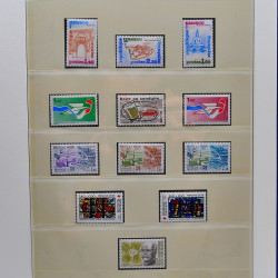 Collection timbres de France 1967-1981 neuf** en album.