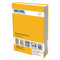 Catalogue de cotation Michel timbres Afrique de l'Ouest 2026 volume 1 (de A à G).