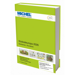 Catalogue de cotation Michel timbres d'Europe du Sud Est 2026.
