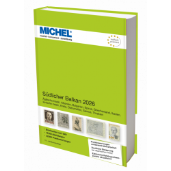 Catalogue de cotation Michel timbres des Balkans du Sud 2026.