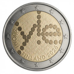 2 euros commémorative Finlande 2026 - Radiodiffusion.