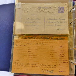 Lot d'entiers postaux et PAP de France en un album.