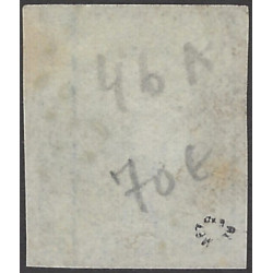 Bordeaux timbre de France N°46A oblitéré.