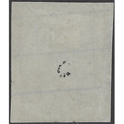 Bordeaux timbre de France N°46B variété sur petit fragment.