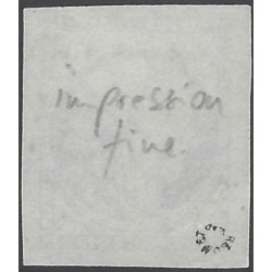 Bordeaux timbre de France N°45Ac impression fine oblitéré.