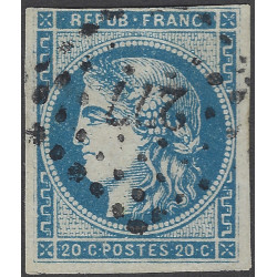 Bordeaux timbre de France N°45C oblitéré losange PC du GC.