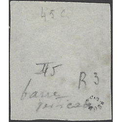 Bordeaux timbre de France N°45C variété oblitéré.