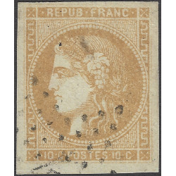 Bordeaux timbre de France N°43A oblitéré étoile.