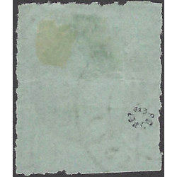 Bordeaux timbre de France N°39B percé en lignes oblitéré, R.
