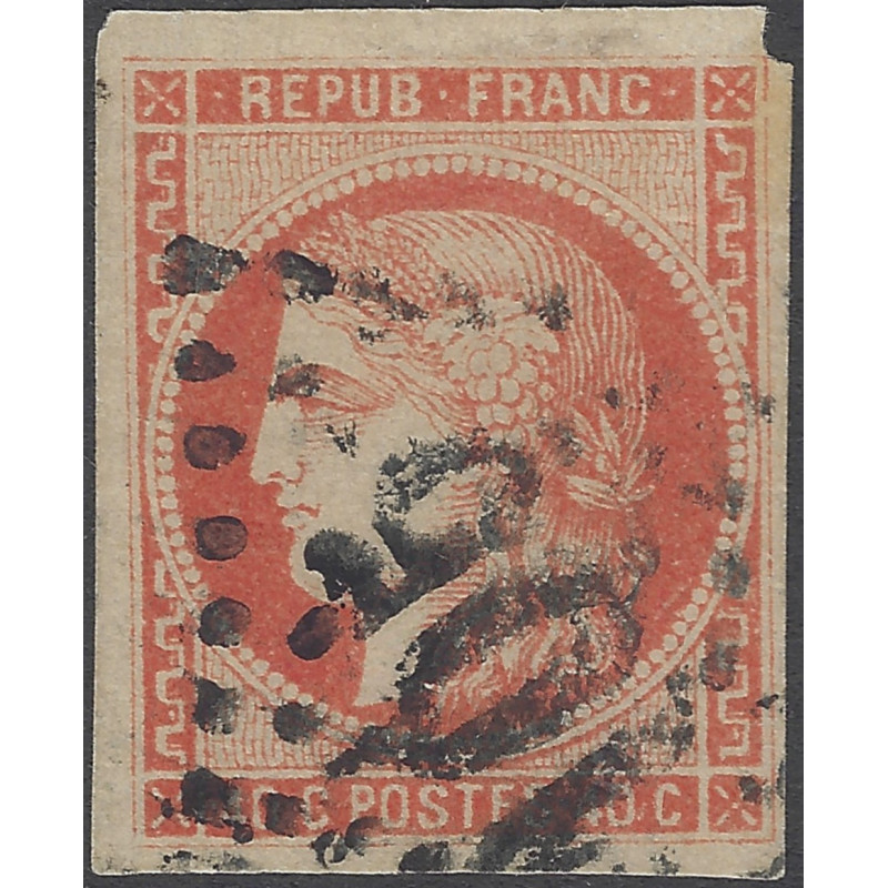 Bordeaux timbre de France N°48 oblitéré.