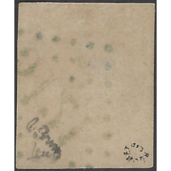 Bordeaux timbre de France N°48a oblitéré losange bleu GC 5121, R.
