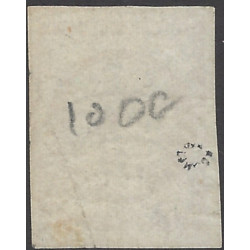 Bordeaux timbre de France N°48i orange clair oblitéré cachet à date T17.