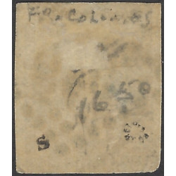 Bordeaux timbre de France N°47 oblitéré.