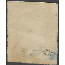 Bordeaux timbre de France N°43B oblitéré cachet à date T17.