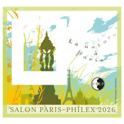 Bloc C.N.E.P. N°104a Paris Philex 2026 non dentelé.