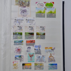 Lot massif de timbres de France et Europe neufs et oblitérés en 9 albums.
