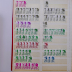 Lot massif de timbres de France et Europe neufs et oblitérés en 9 albums.