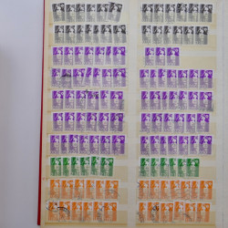 Lot massif de timbres de France et Europe neufs et oblitérés en 9 albums.