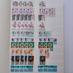 Lot massif de timbres de France et Europe neufs et oblitérés en 9 albums.