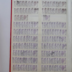 Lot massif de timbres de France et Europe neufs et oblitérés en 9 albums.