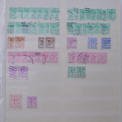 Lot massif de timbres de France et Europe neufs et oblitérés en 9 albums.