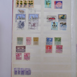 Lot massif de timbres de France et Europe neufs et oblitérés en 9 albums.